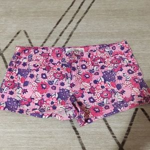 Flower print shorts